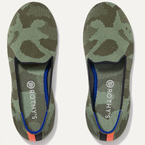 Rothy's Kids Shoes in Green and Blue - Picture 1 of 6